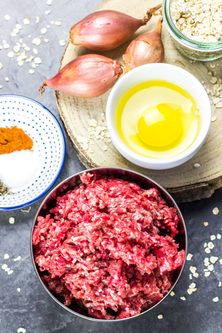 Mini-Frikadellen mit Haferflocken (locker und saftig ...