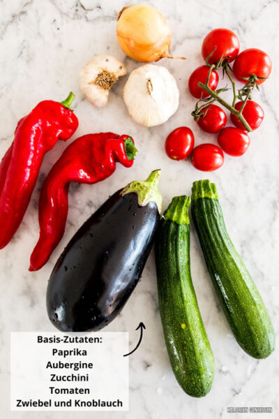 Ratatouille original wie aus Frankreich (einfaches Rezept mit viel ...